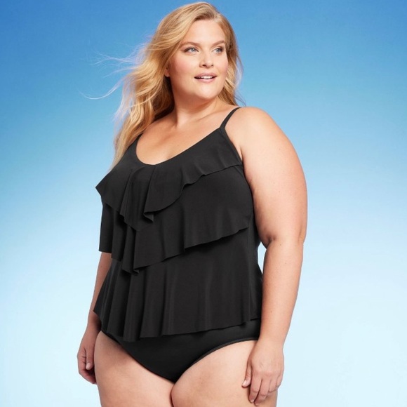 Aqua Green Swim Tankini Bathingsuit Top Plus Poshmark